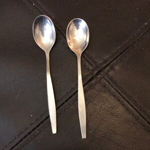 Elegant Silver Flatware Set